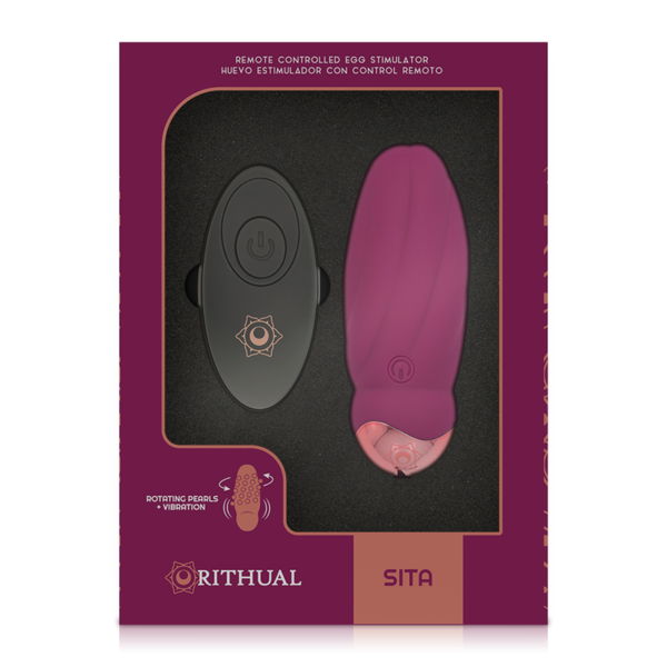 Rithual - Sita Huevo Control Remoto Rotación De Perlas + Vibración - Imagen 6