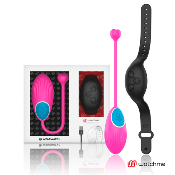 Wearwatch - Huevo Control Remoto Technology Watchme Fucsia / Azabache - Imagen 2