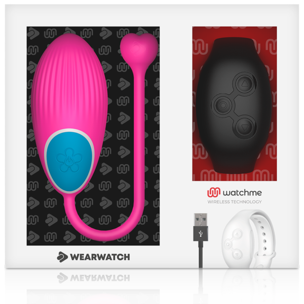 Wearwatch - Huevo Control Remoto Technology Watchme Fucsia / Azabache - Imagen 7