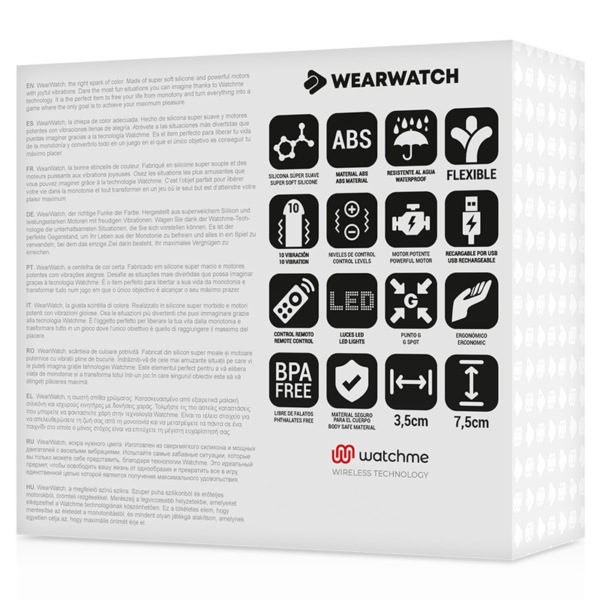 Wearwatch - Huevo Control Remoto Technology Watchme Agua Marina  / Rosa - Imagen 8