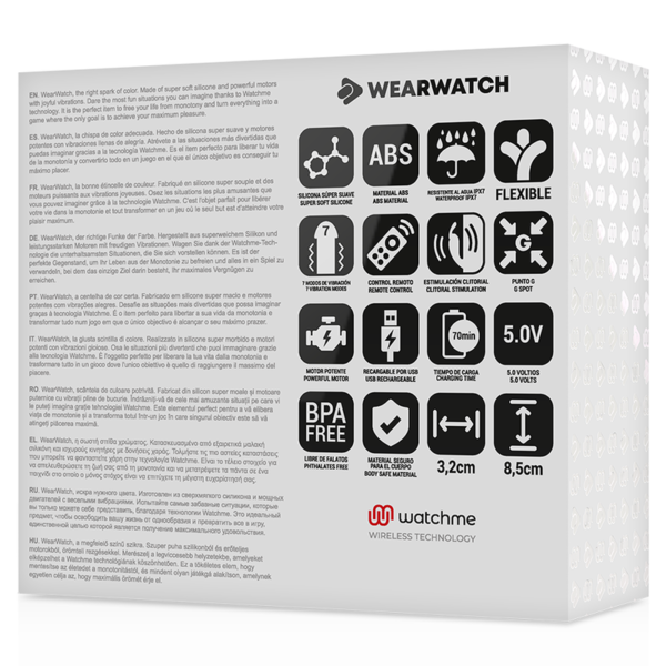 Wearwatch - Vibrador Dual Technology Watchme Añil/Níveo - Imagen 8