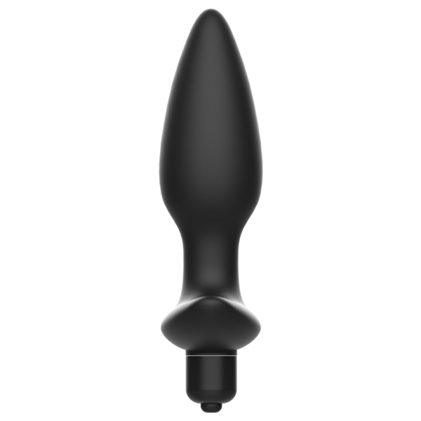 Addicted Toys - Masajeador Plug Anal Con Vibración Negro - Imagen 4