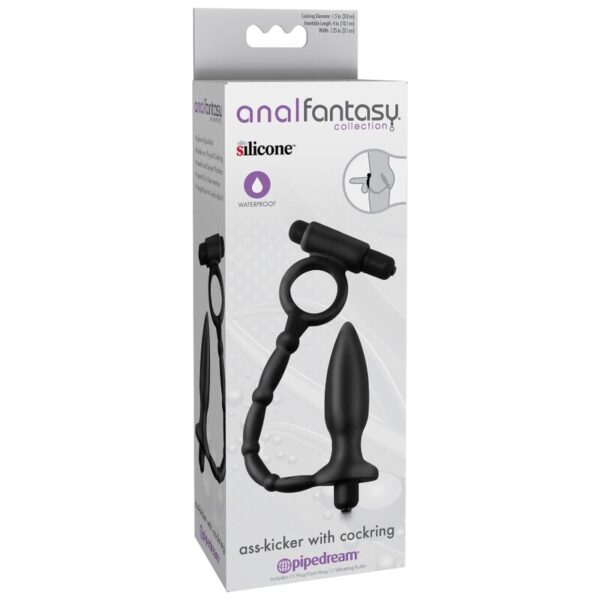 Anal Fantasy - Estimulador Mini Anal Con Ring Y Bala Vibradora - Imagen 3