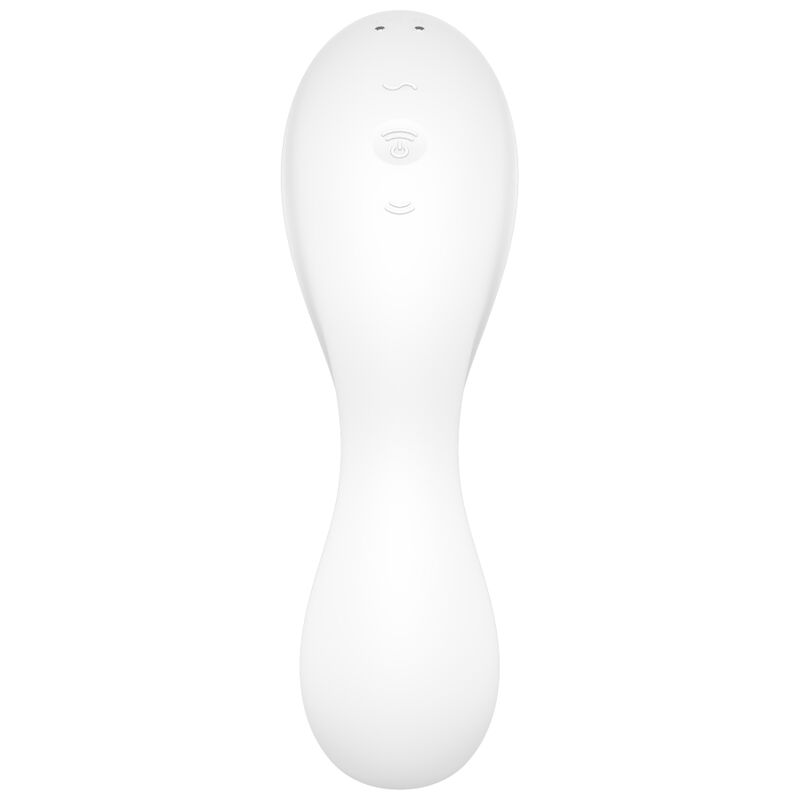 Satisfyer - Curvy Trinity 5 Estimulador Y Vibrador App Blanco - Imagen 3