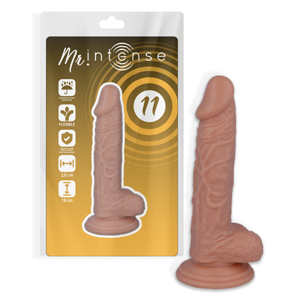 Mr Intense - 11 Pene Realistico 18 Cm -O- 3.8 Cm - Imagen 3