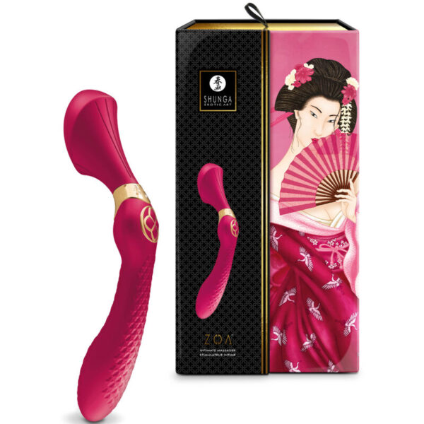 Shunga - Zoa Masajeador Intimo Fucsia - Imagen 3