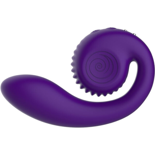 Snail Vibe - Gizi Estimulador Dual Violeta - Imagen 3