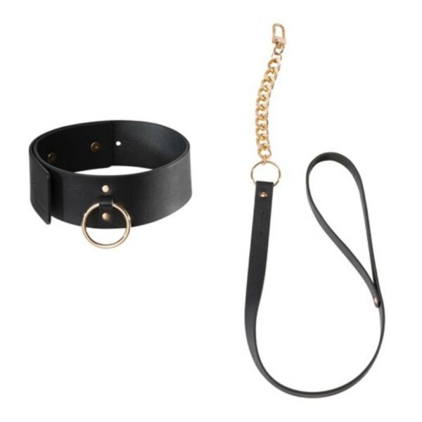 Bijoux Indiscrets Maze - Collar Con Correa Negro - Imagen 3