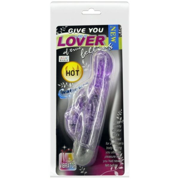 Baile - Give You A Kind Of Lover Vibrador Con Rabbit Lila 10 Modos - Imagen 3