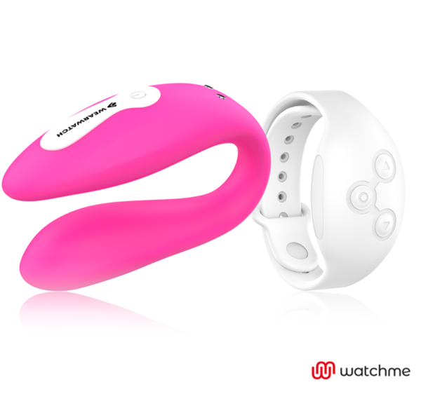 Wearwatch - Vibrador Dual Technology Watchme Fucsia / Níveo - Imagen 3