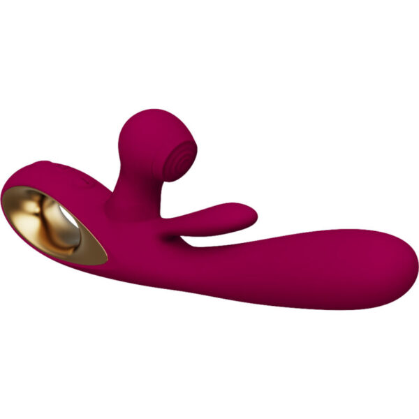 Armony - Impact Swing Vibrador & Estimulador Dual Modelo 1 Burdeos