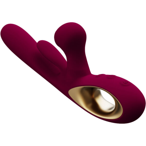 Armony - Impact Swing Vibrador & Estimulador Dual Modelo 1 Burdeos - Imagen 7