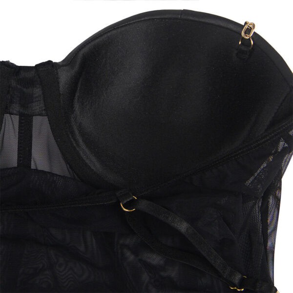 Subblime - Body Tirantas Cadena Negro S/M - Imagen 7