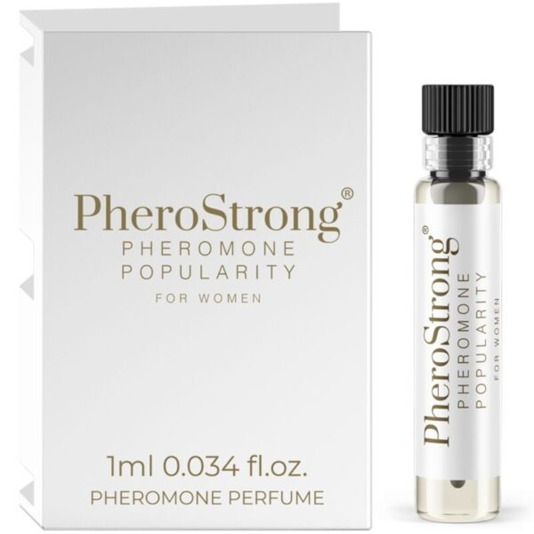 Pherostrong - Perfume Con Feromonas Popularity Para Mujer 1 Ml