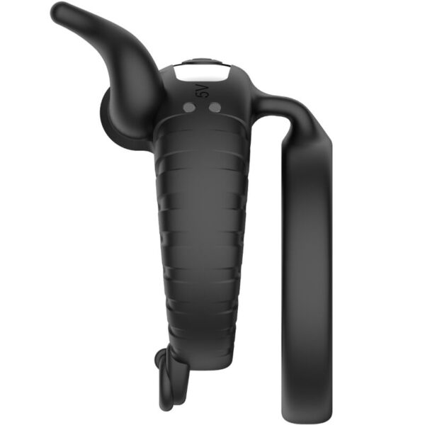 Armony - Bull'S Pasion Anillo Vibrador 10 Velocidades Negro - Imagen 4