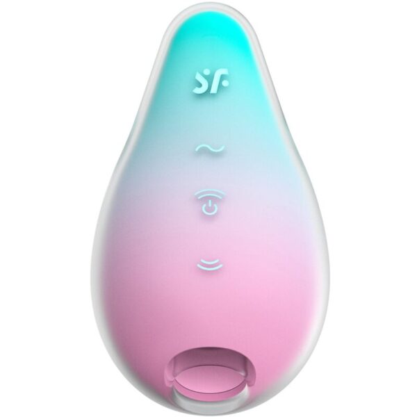🧜‍♀️ Satisfyer Mermaid Vibes: Estimulador & Vibrador Menta y Rosa - Imagen 2