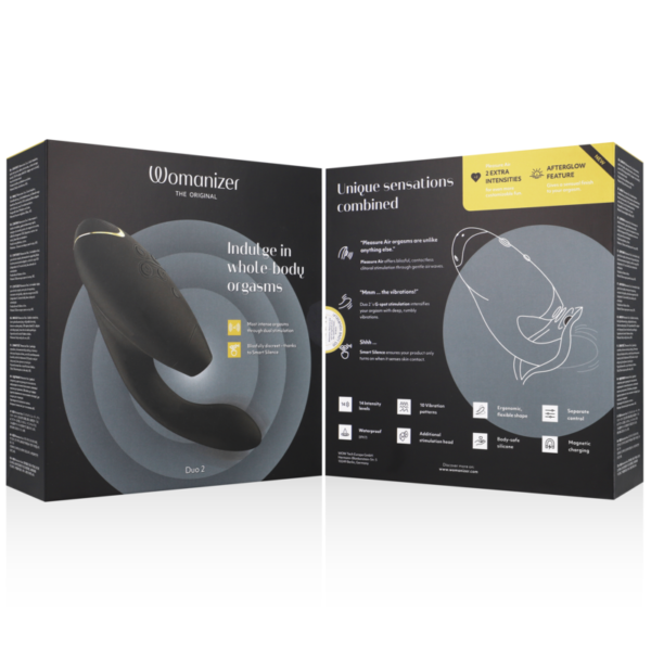 Womanizer - Duo 2 Estimulador Negro - Imagen 7