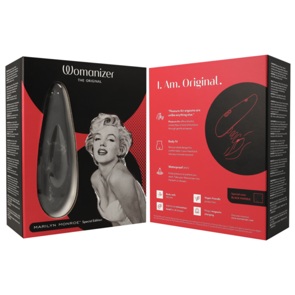 Womanizer - Marilyn Monroe Classic 2 Estimulador De Clítoris Negro - Imagen 7