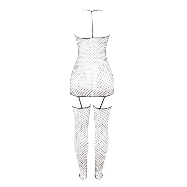 Subblime - 951955 Bodystocking De Rejilla Brillante Talla Única - Imagen 6