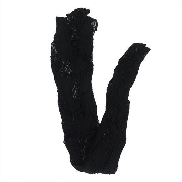 Subblime - 952129 Bodystocking De Rejilla Con Diseño De Vestido Y Detalles Florales Negro Talla Única - Imagen 5