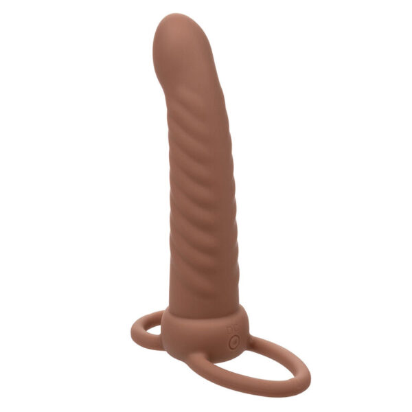 Calexotics - Maxx Doble Penetrador Acanalado 10 Vibraciones Mulato - Imagen 4