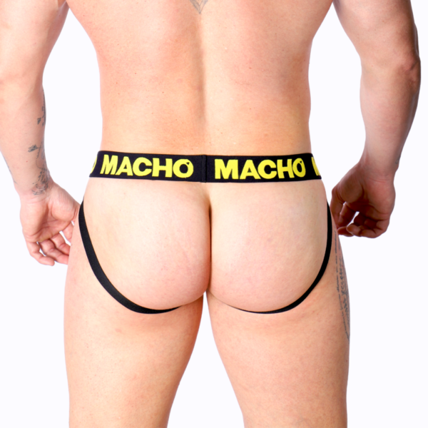 Macho - Mx25A Jock Lycra Amarillo S - Imagen 7