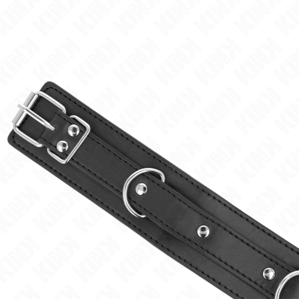 Kink - Collar Con Correa 65 Cm 3 Anillos Modelo 1 Ajustable 38-49 Cm X 5 Cm - Imagen 5