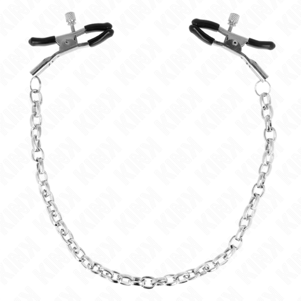 Kink - Pinzas Para Pezones Con Cadena Gruesa 30 Cm