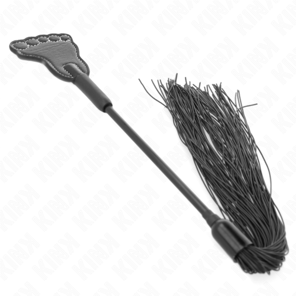 Kink - Pala Forma De Pie Con Látigo De Borla 31 Cm - Imagen 5