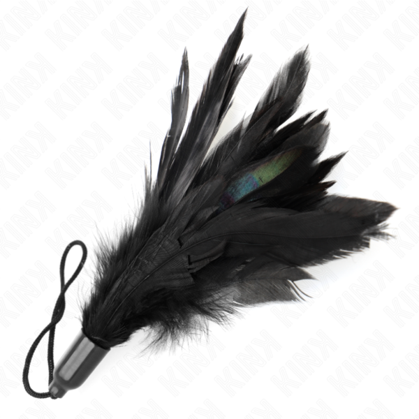 Kink - Plumas Para Cosquillas Con Mango De Cuerda Base De Plástico 15 Cm - Imagen 4