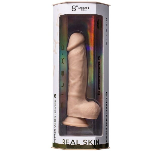 Silexd - Real Skin Pene Super Realístico Termo Reactivo 21 Cm Premium Silexpan Natural - Imagen 7