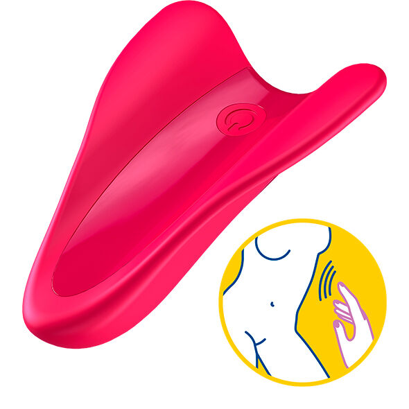 SATISFYER - HIGH FLY VIBRADOR DEDAL FUCHSIA - Imagen 6