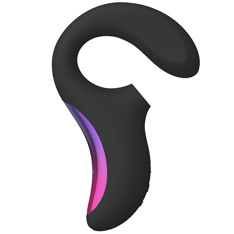 LELO – ENIGMA DOBLE ESTIMULACIÓN SUCCION MASAJEADOR NEGRO