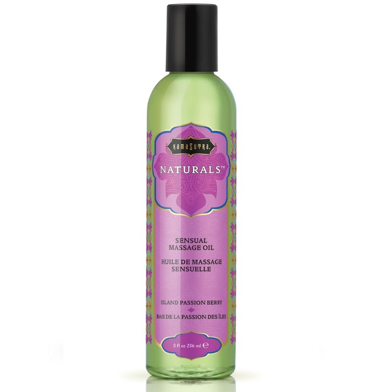 KAMASUTRA – ACEITE DE MASAJE NATURAL PASSION BERRY 236 ML
