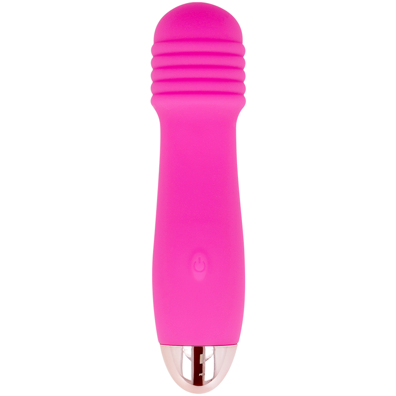 DOLCE VITA – VIBRADOR RECARGABLE THREE ROSA 7 VELOCIDADES