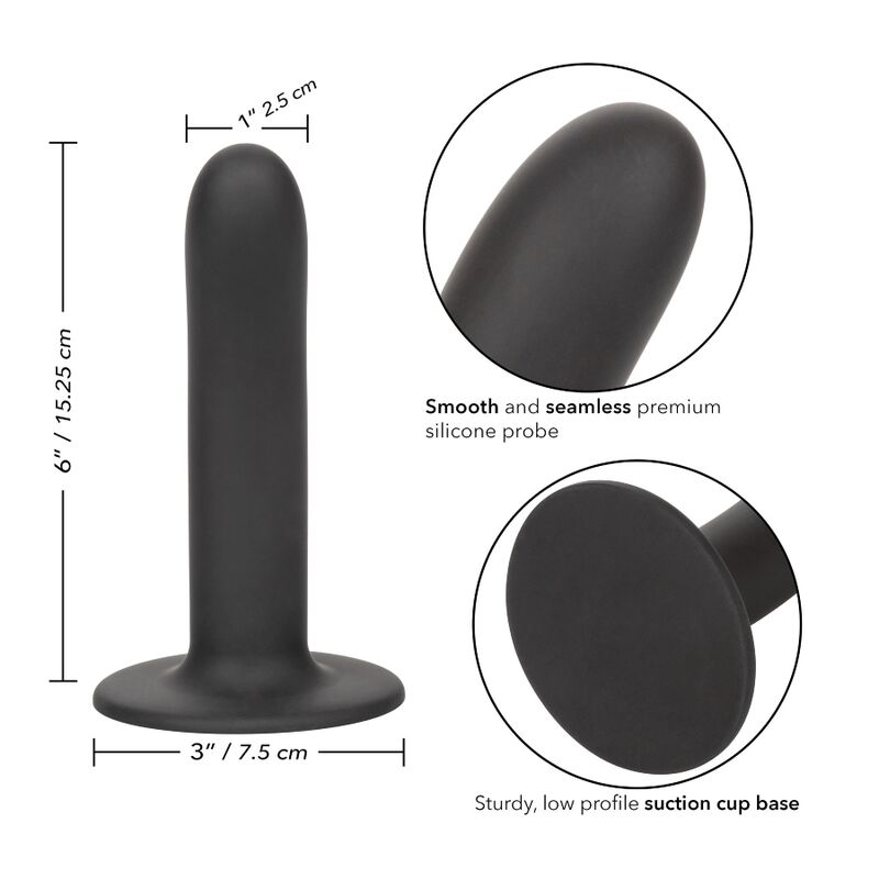 CALEXOTICS - BOUNDLESS DILDO LISO 15.25 CM COMPATIBLE CON ARNÉS - Imagen 5