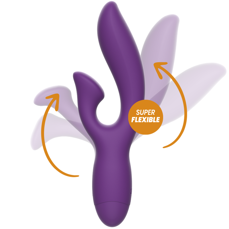 REWOLUTION - REWOFUN VIBRADOR FLEXIBLE CON RABBIT - Imagen 3