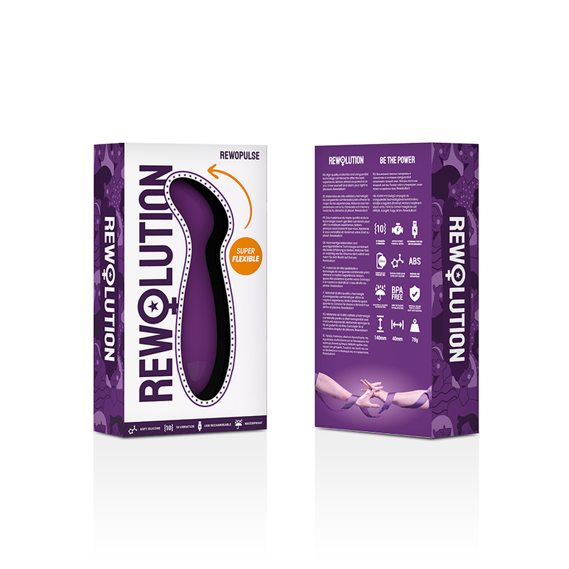 REWOLUTION - REWOPULSE VIBRADOR FLEXIBLE ESTIMULADOR PUNTO G - Imagen 7