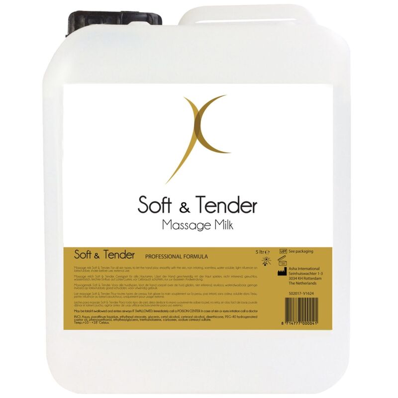 SOFT AND TENDER – CREMA BODYMILK DE MASAJE 5000 ML