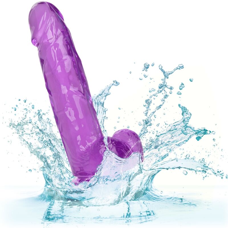 CALEXOTICS - SIZE QUEEN DILDO LILA 15.3 CM - Imagen 7