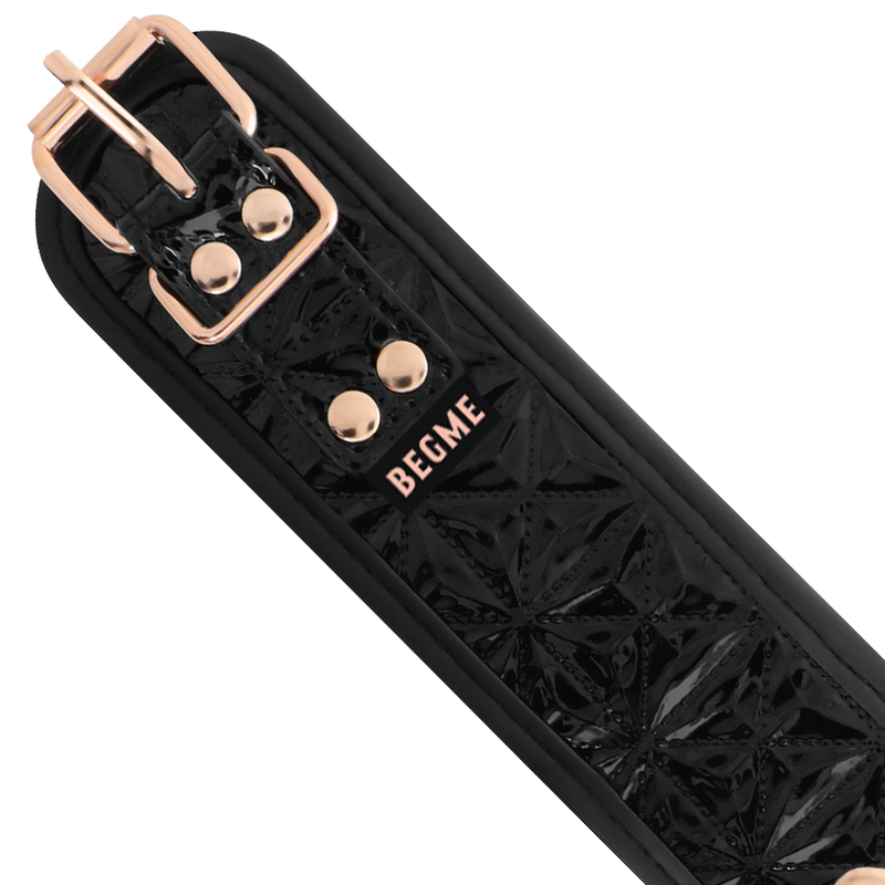 BEGME - BLACK EDITION COLLAR CUERO VEGANO CON FORRO DE NEOPRENO - Imagen 6