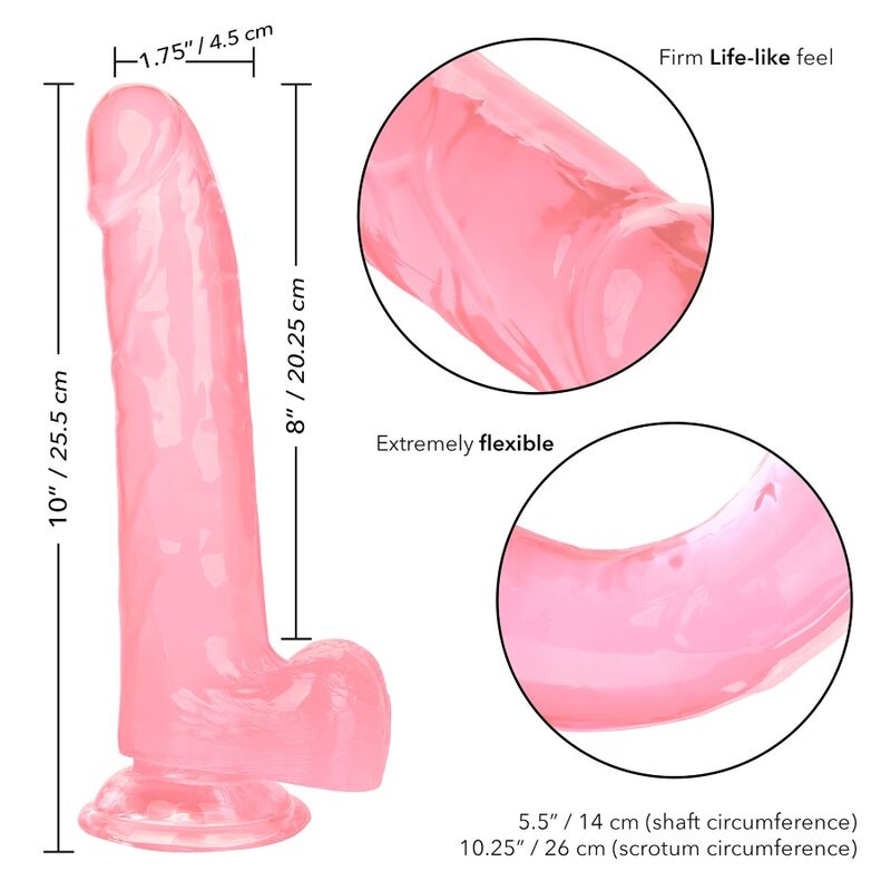 CALEXOTICS - SIZE QUEEN DILDO ROSA 20.3 CM - Imagen 7