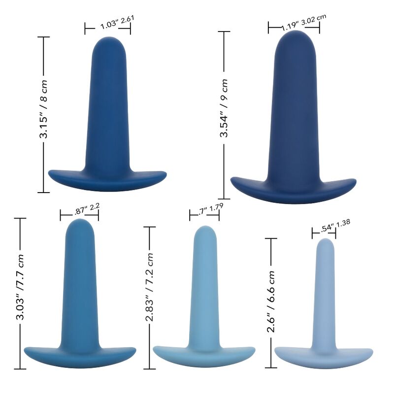 CALEXOTICS - WEARABLE ANAL TRAINING SET 5 PIECES - Imagen 2