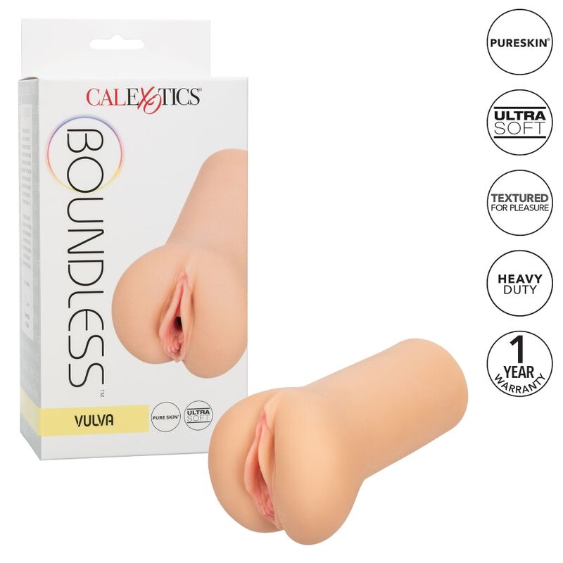 CALEXOTICS - BOUNDLESS VULVA MASTURBADOR TONO LIGHT - Imagen 7