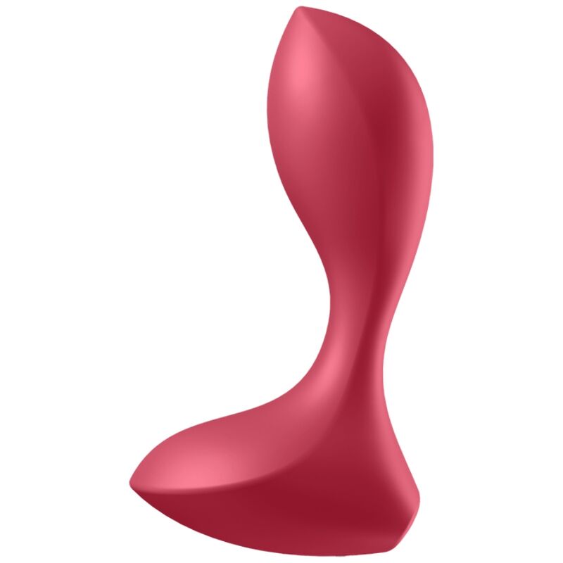 SATISFYER - BACKDOOR LOVER PLUG ANAL VIBRADOR ROJO - Imagen 3