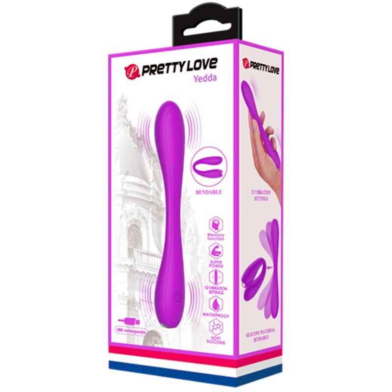 PRETTY LOVE - YEDDA VIBRADOR FLEXIBLE - Imagen 3