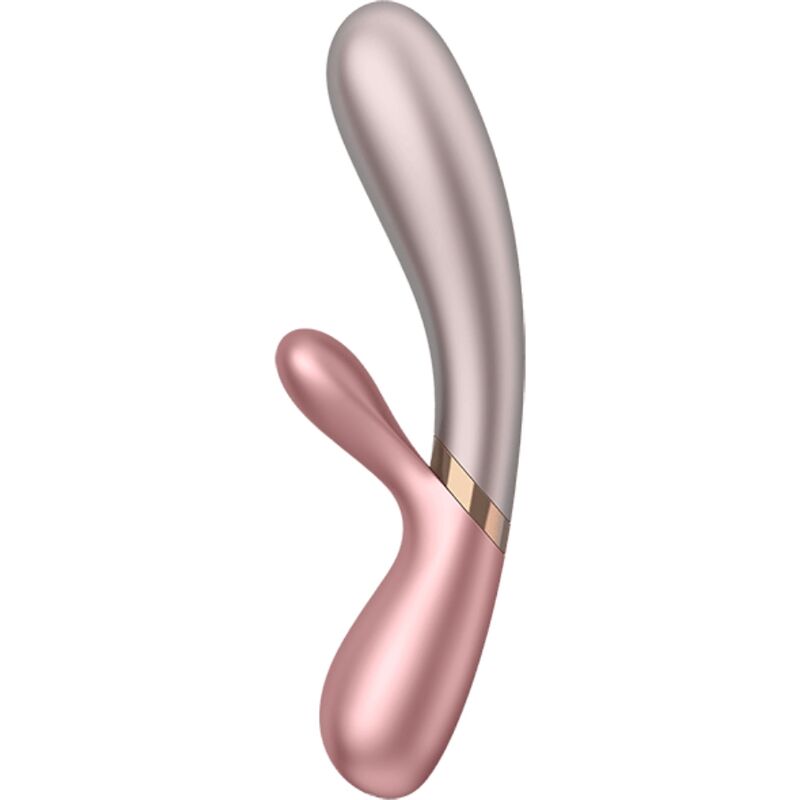 SATISFYER - HOT LOVER VIBRADOR ROSA & BEIGE - Imagen 5