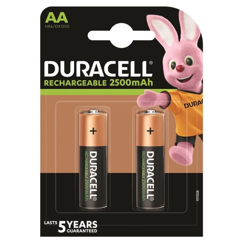 DURACELL – PILA RECARGABLE HR6 AA 2500mAh BLISTER*2