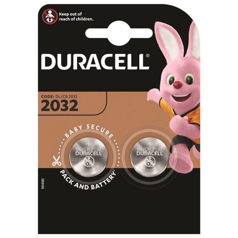 DURACELL – PILA BOTON LITIO CR2032 3V BLISTER*2