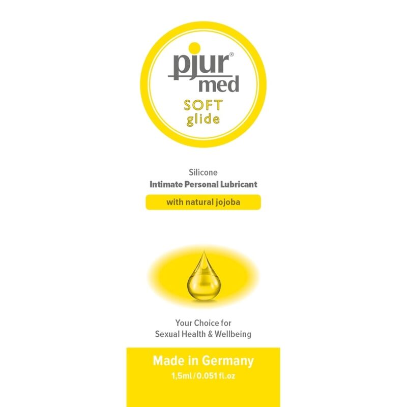 PJUR – MED SOFT GLIDE LUBRICANTE SILICONA 1.5 ML